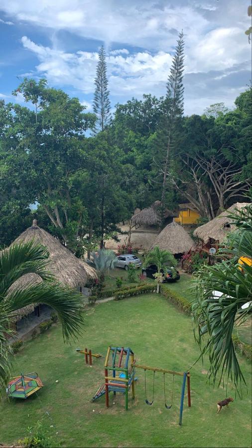 Ecohostal Palmares Del Rio Guachaca Esterno foto