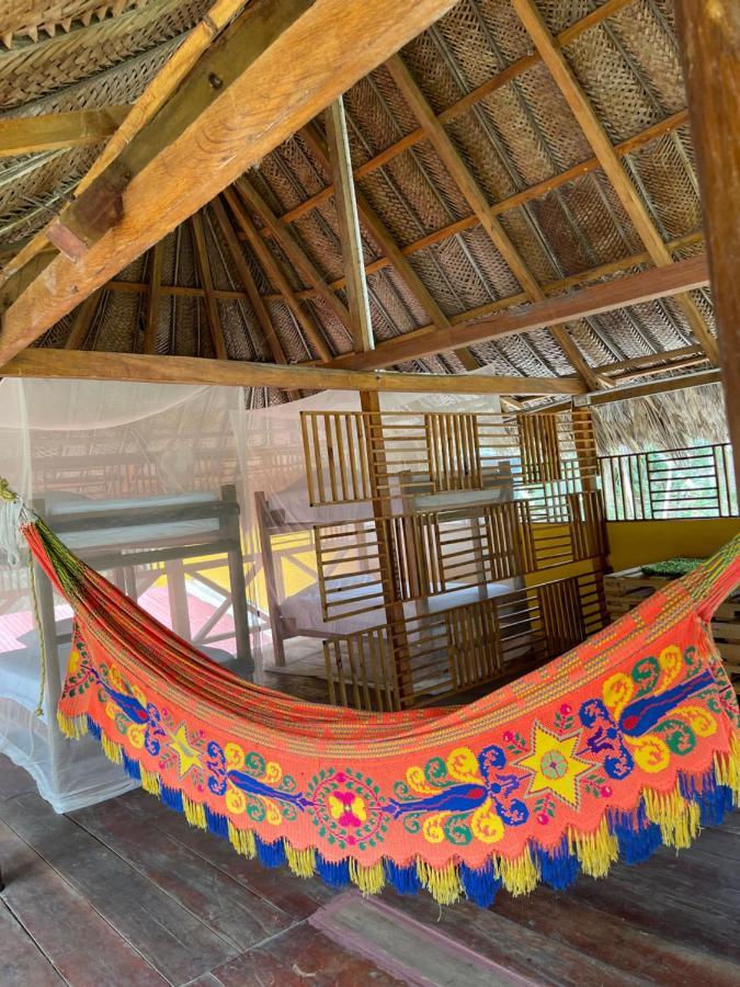 Ecohostal Palmares Del Rio Guachaca Esterno foto