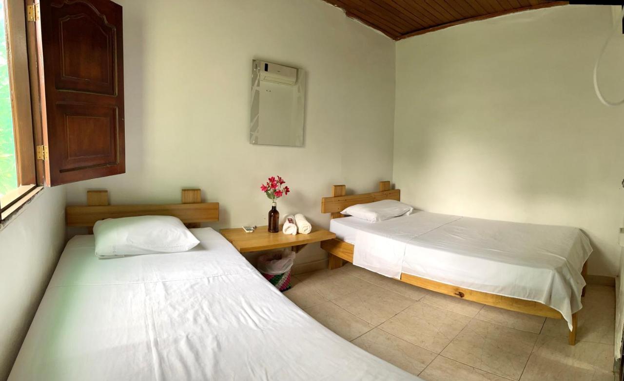 Ecohostal Palmares Del Rio Guachaca Esterno foto